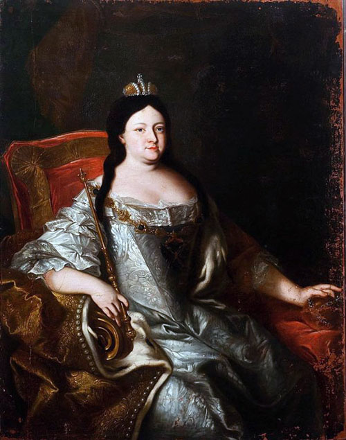 Портрет Анны Иоанновны, первой императрицы России.