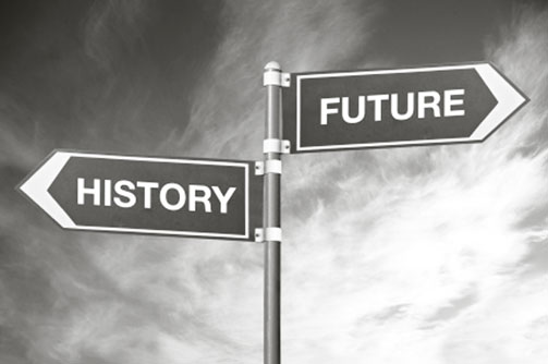 Future and history of St Petersburg, Russia.