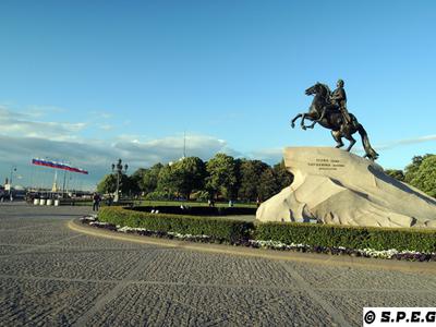 The Bronze Horseman - Symbol of St Petersburg, Russia